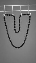 Black Beaded Necklace