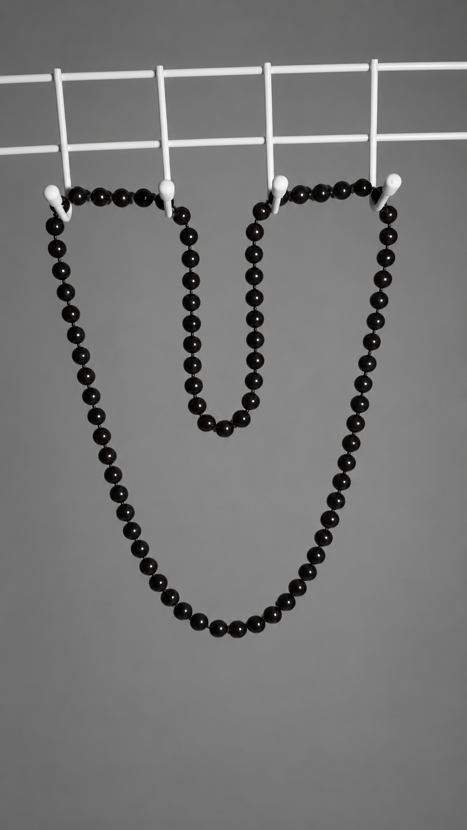 Black Beaded Necklace