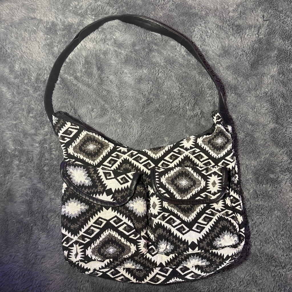 Aztec print bag