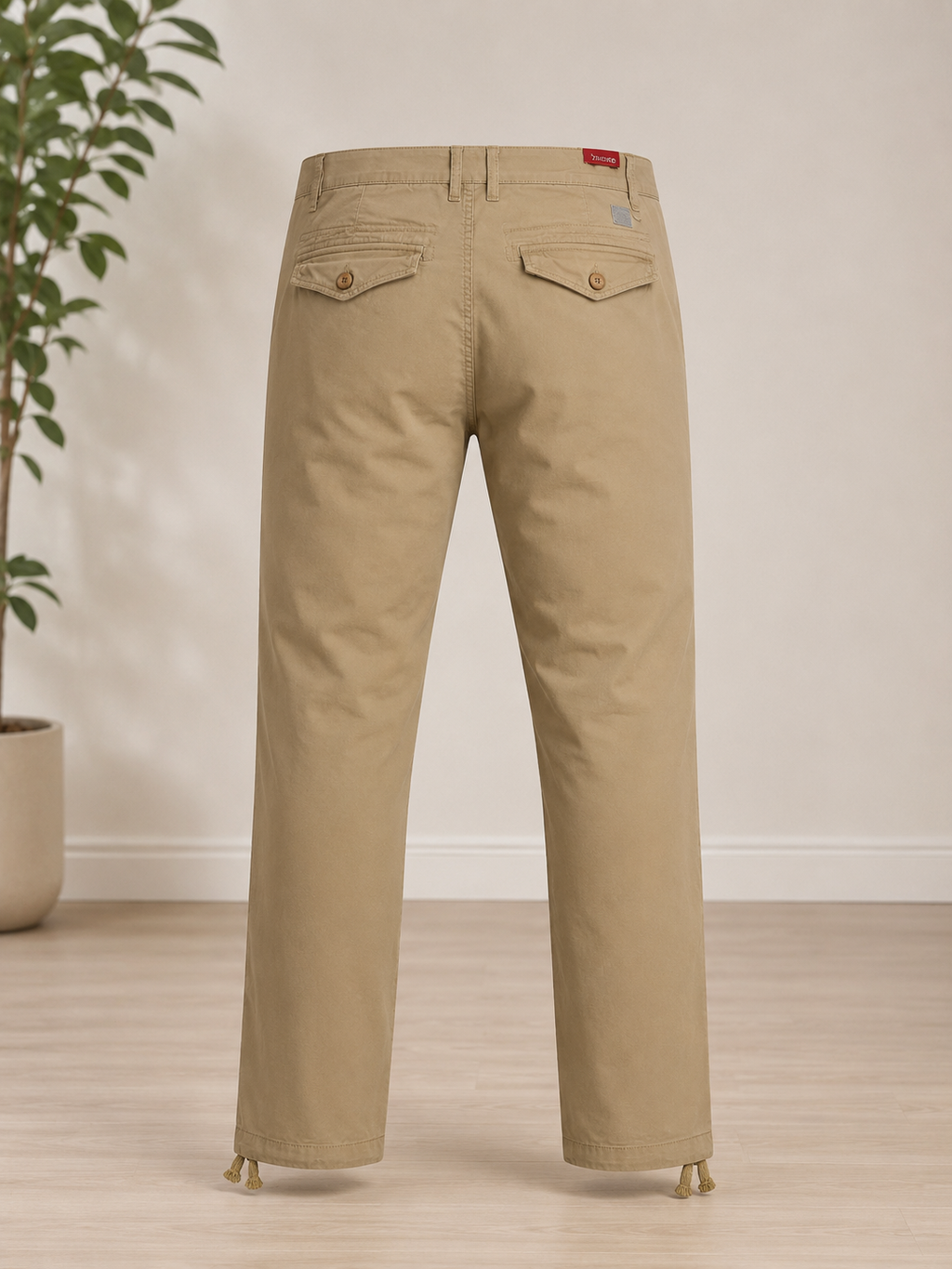 Khaki cargo pants