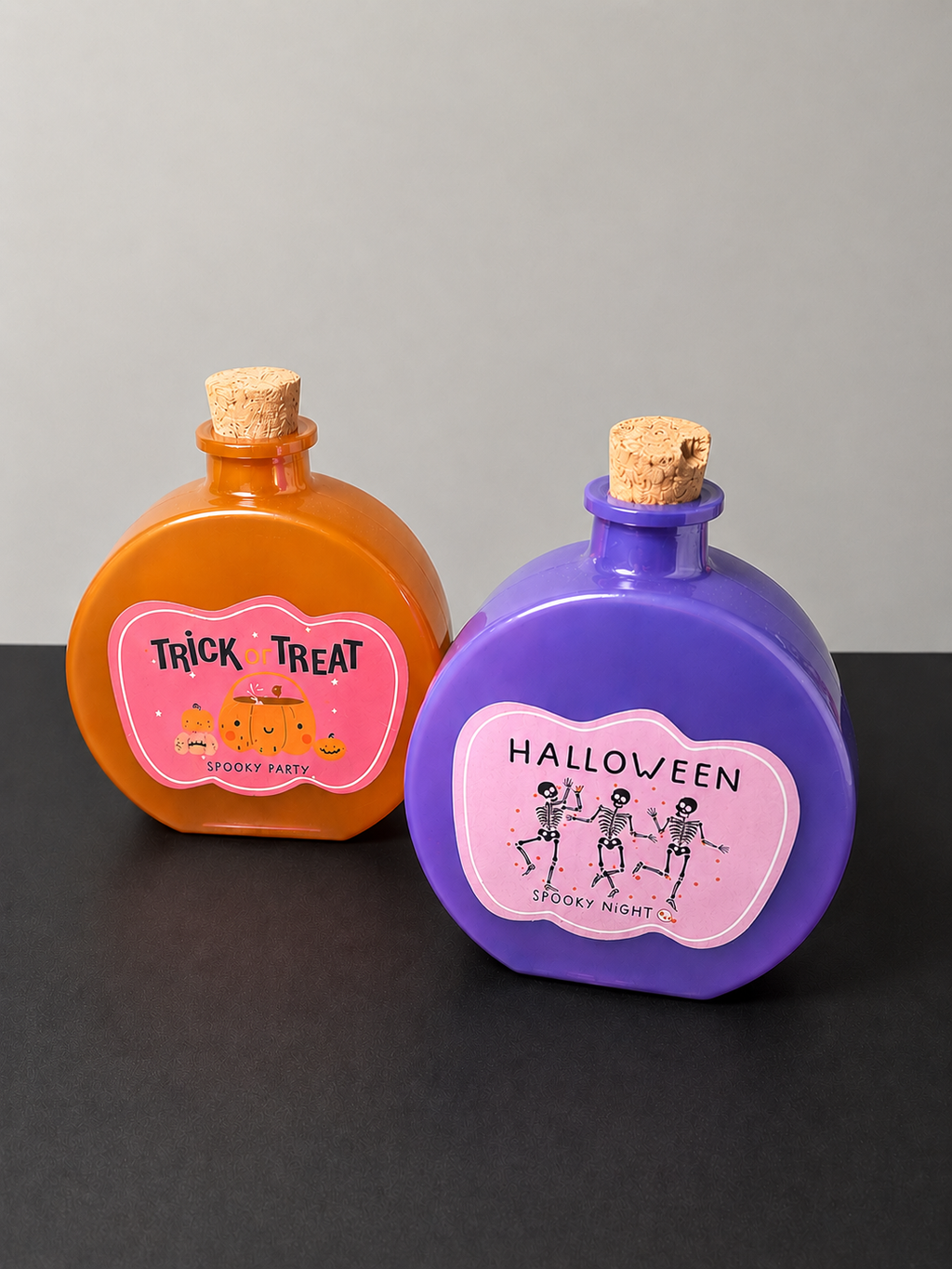 * Trick-or-Treat Potion Bottles