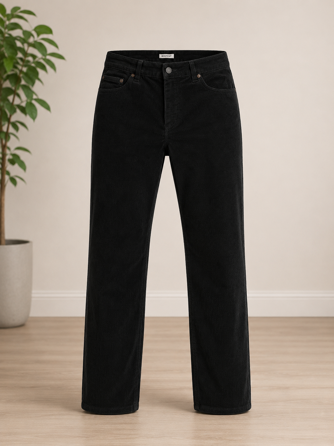Black Corduroy Pants