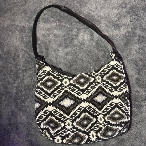 Aztec print bag