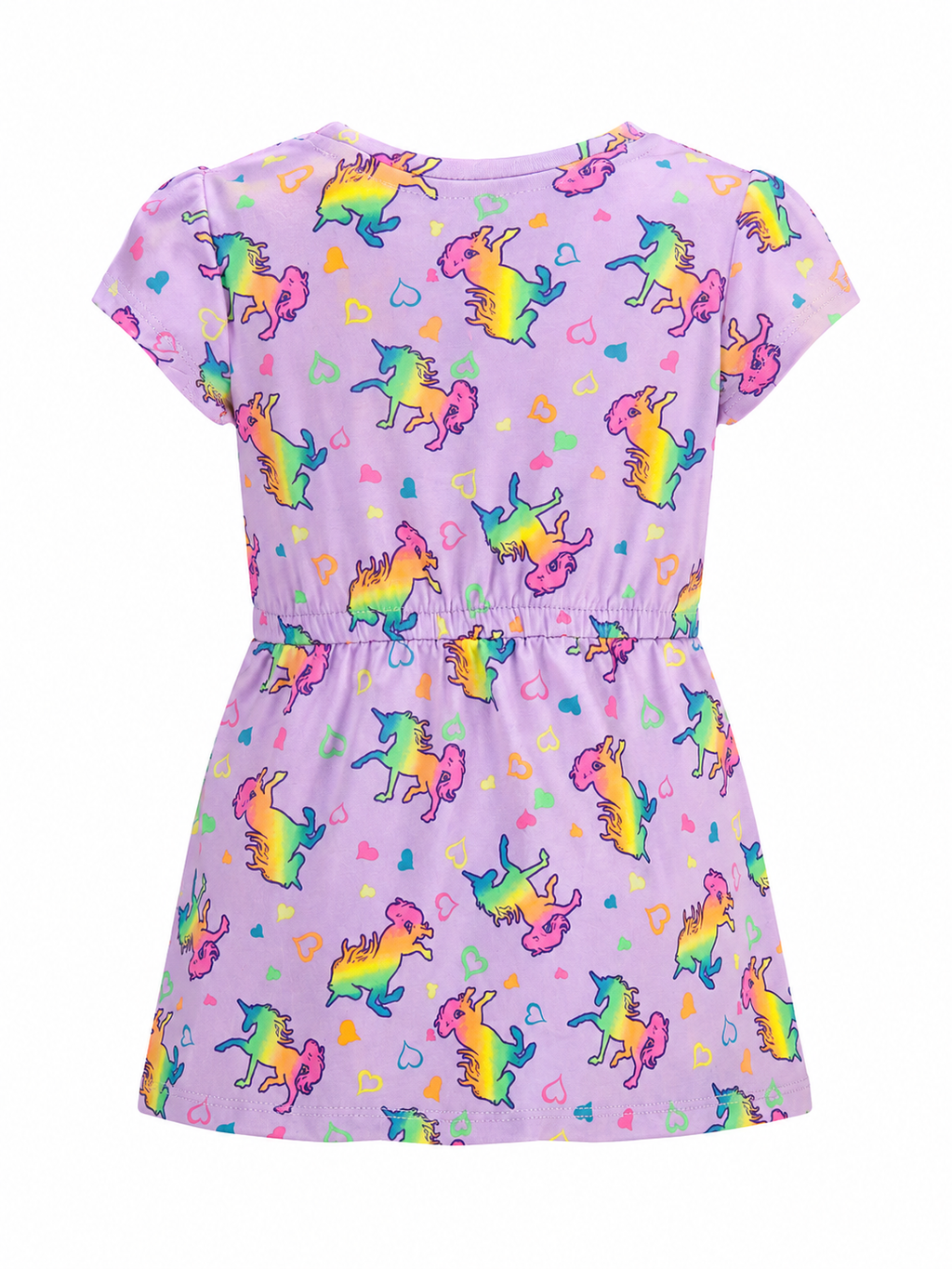 Rainbow Unicorn Pocket Dress for Girls