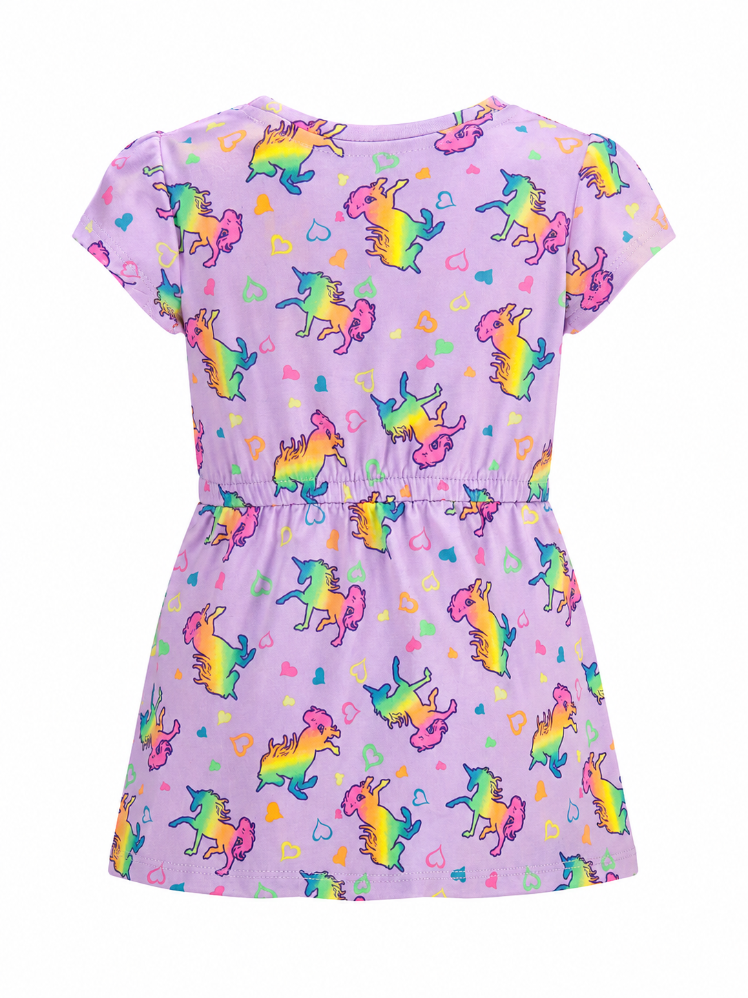 Rainbow Unicorn Pocket Dress