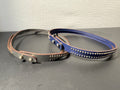 Studded Leather Wrap Bracelet Set