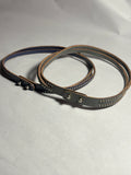 Studded Leather Wrap Bracelet Set