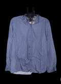 Blue long sleeve button up