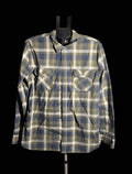 Blue, green long sleeve button up