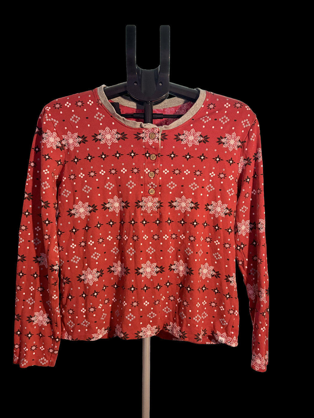 Christmas pajama shirt