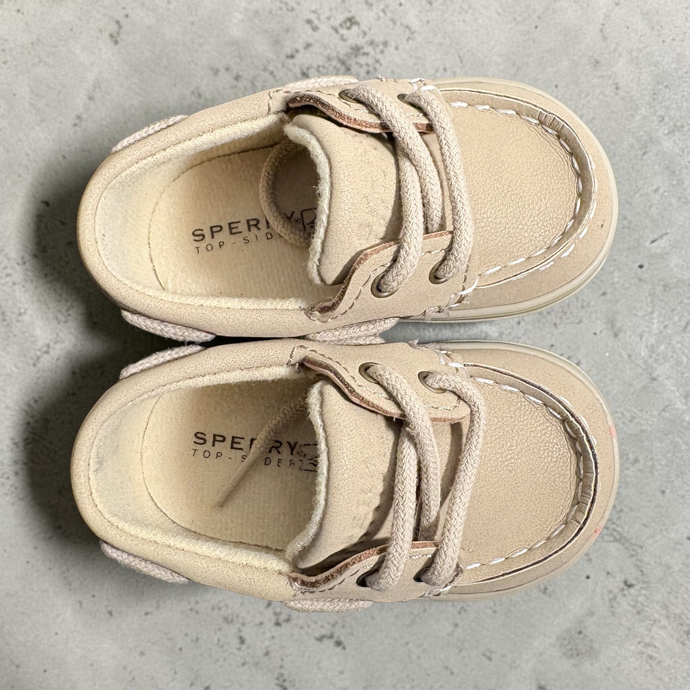 Sperry Top-Sider Infant Boat Shoes - Cream